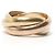 Anello Trinity in Oro Au750 di Cartier D'oro - vista 4