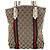 Borsa Gucci Sherry Line in beige - vista 3