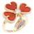 Van Cleef & Arpels Sweet Alhambra Feuillage Ring  - view 1