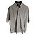Yves Saint Laurent Pour Homme Camicia a maniche corte a righe Bianco Blu