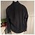 Autre Marque Valentino Roma Camicia Slim Fit in Cotone Nero - vista 2