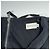 Moncler Vestido Mini sin mangas de Nylon Negro - vista 3