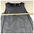Moncler Vestido Mini sin mangas de Nylon Negro - vista 4