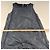Moncler Vestido Mini sin mangas de Nylon Negro - vista 5