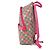 Zaino Gucci GG Supreme Logo Flower Tulip - vista 3