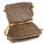 Borsa Louis Vuitton Monogram Saumur 35 Marrone - vista 14