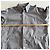 Yves Saint Laurent Pour Homme Camicia in cotone grigia Grigio - vista 4