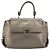 Salvatore Ferragamo Sofia Satchel Leder Medium Silber