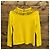 Moschino Boutique gelber Pullover mit Cut-Out-Ausschnitt - Ansicht 2