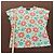 Fendi Jeans Camiseta estampado Flower Power Rosa Azul Verde claro - vista 6