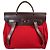 Hermès HERMES Herbag Ad PM Rucksack Braun Rot - Ansicht 2
