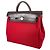 Hermès HERMES Herbag Ad PM Rucksack Braun Rot - Ansicht 4