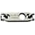 Collana Louis Vuitton Charms Monogram Eclipse Argento - vista 8