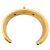 Hermès Bracciale Kelly Hermes in Oro e Pelle Verde D'oro - vista 2