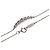 Tiffany & Co Collana Tiffany East West in diamante e platino - vista 2