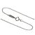 Tiffany & Co Collana Tiffany East West in diamante e platino - vista 3