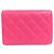 Cartera tríptico Chanel Boy Rosa