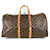 Borsa Louis Vuitton Monogram Keepall 55 Marrone