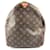 Borsa Louis Vuitton Monogram Keepall 55 Marrone - vista 4