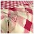 Borsa Tote Chanel Pink Gingham Check Rosa - vista 12