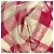 Borsa Tote Chanel Pink Gingham Check Rosa - vista 8