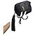 Borsa a tracolla Saint Laurent in pelle nera Nero