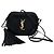 Borsa a tracolla Saint Laurent in pelle nera Nero - vista 2
