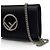 Borsa Fendi in pelle nera Nero - vista 2