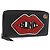 GUCCI GG Marmont Long Wallet Leather Black Gold 474584 Auth bs35713A