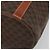 Céline CELINE Macadam Canvas Tote Bag aus PVC und Leder Braun gold Authentisch 187813 - Ansicht 10