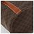 Céline CELINE Macadam Canvas Tote Bag aus PVC und Leder Braun gold Authentisch 187813 - Ansicht 11