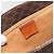 Céline CELINE Macadam Canvas Tote Bag aus PVC und Leder Braun gold Authentisch 187813 - Ansicht 16