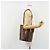 Céline CELINE Macadam Canvas Tote Bag aus PVC und Leder Braun gold Authentisch 187813 - Ansicht 24