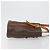 Céline CELINE Macadam Canvas Tote Bag aus PVC und Leder Braun gold Authentisch 187813 - Ansicht 4