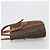 Céline CELINE Macadam Canvas Tote Bag aus PVC und Leder Braun gold Authentisch 187813 - Ansicht 5
