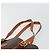 Céline CELINE Macadam Canvas Tote Bag aus PVC und Leder Braun gold Authentisch 187813 - Ansicht 8