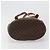 Céline CELINE Macadam Canvas Tote Bag aus PVC und Leder Braun gold Authentisch 187813 - Ansicht 9