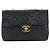 CHANEL Big Matelasse 34 Borsa a Spalla con Catena in Pelle di Agnello Nera Oro CC Auth 188990V - vista 2