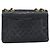 CHANEL Big Matelasse 34 Borsa a Spalla con Catena in Pelle di Agnello Nera Oro CC Auth 188990V - vista 3
