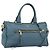 Borsa PRADA Vittero Dino Leather 2way Blu Oro Auth 187263V D'oro