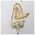 FENDI Zucca Canvas Mamma Baguette Bag 2way Multicolor Gold Auth 188798SM Multicolore D'oro - vista 24