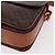 16 Céline Borsa a Spalla CELINE Macadam Canvas PVC Pelle Marrone Oro Auth 188782 D'oro - vista 11