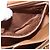 16 Céline Borsa a Spalla CELINE Macadam Canvas PVC Pelle Marrone Oro Auth 188782 D'oro - vista 22