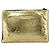 Clutch CHANEL in pelle, toni oro e argento, CC Auth BA13613SAM - vista 3