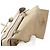 Céline Borsa CELINE Belt Bag Micro in pelle 2way Beige Oro Auth 185805M D'oro - vista 21