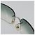 Gafas de sol CHANEL COCO Mark metal Verde CC Auth 188886 - vista 11