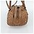 BORSA A SPALLA BOTTEGA VENETA INTRECCIATO Pelle Marrone Auth 188068A - vista 5