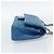 CHANEL Matelasse 25 Chain Shoulder Bag Caviar Skin Blue Gold CC Auth 189073SM D'oro - vista 5