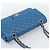 CHANEL Matelasse 25 Chain Shoulder Bag Caviar Skin Blue Gold CC Auth 189073SM D'oro - vista 6
