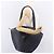 Borsa Tote Christian Dior Trotter Canvas Navy Gold Auth ka4935 D'oro Blu navy - vista 22
